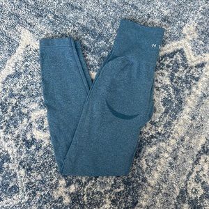 NVGTN Slate Blue seamless leggings